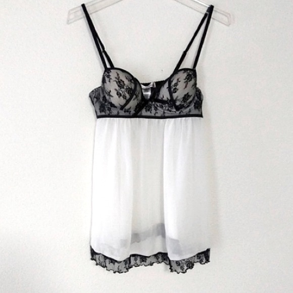 Linea Donatella Babydoll Chemise top only, Size M - Picture 2 of 11